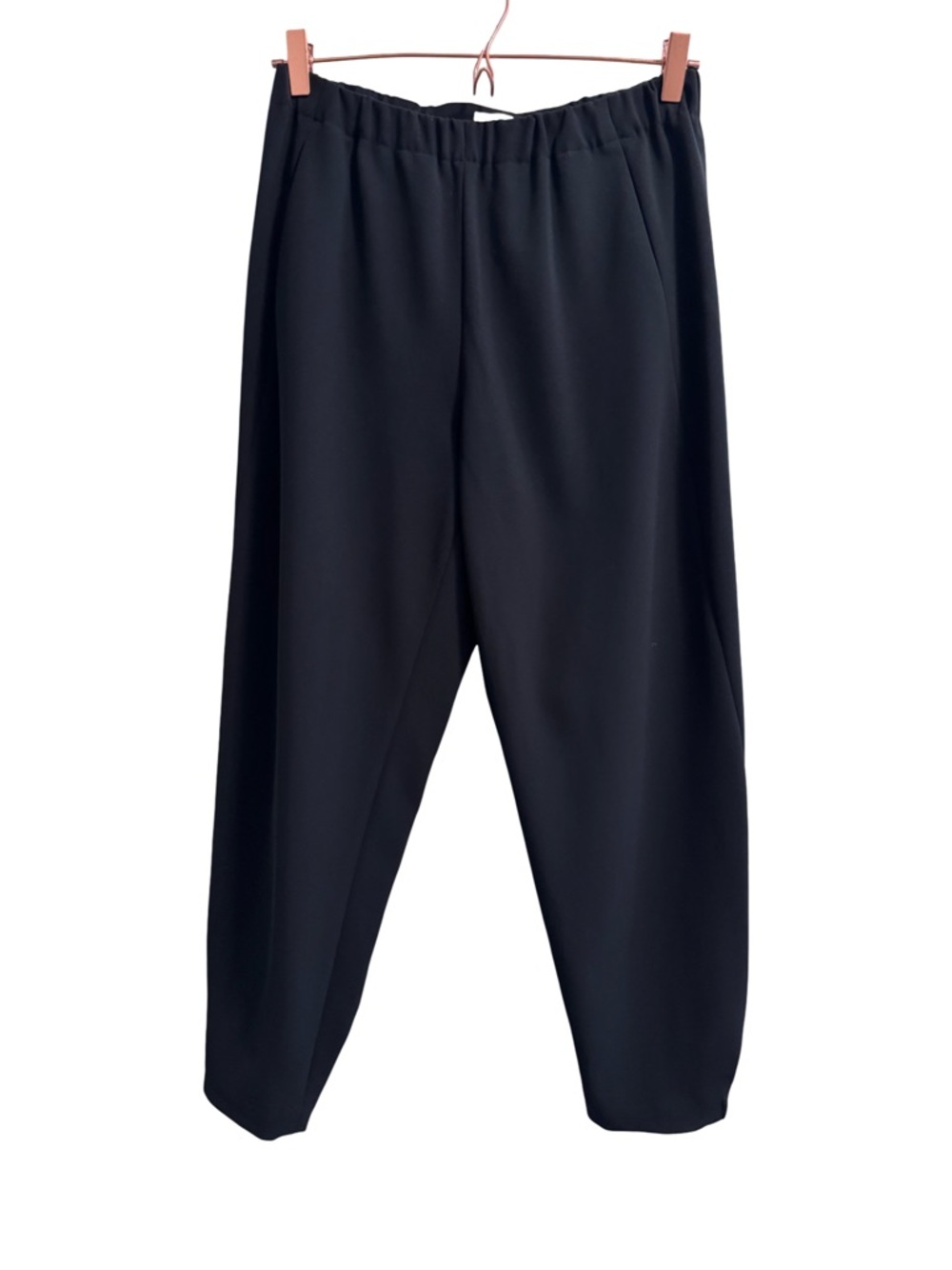 Aritzia Babaton Dexter Pant Pull-on Tuxedo Pants Black Size Medium